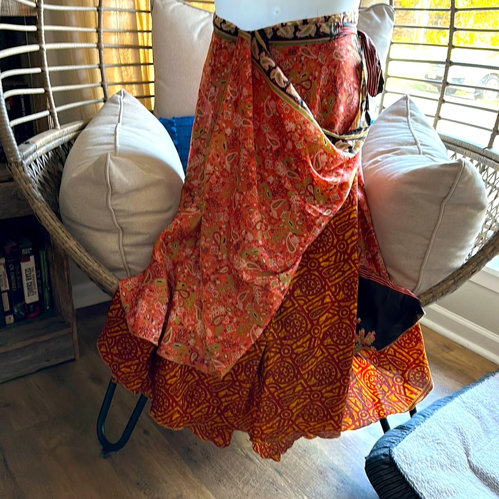 Wrap skirt